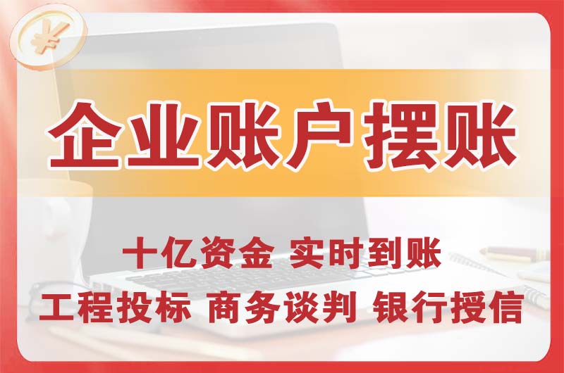 禹城企业账户摆账